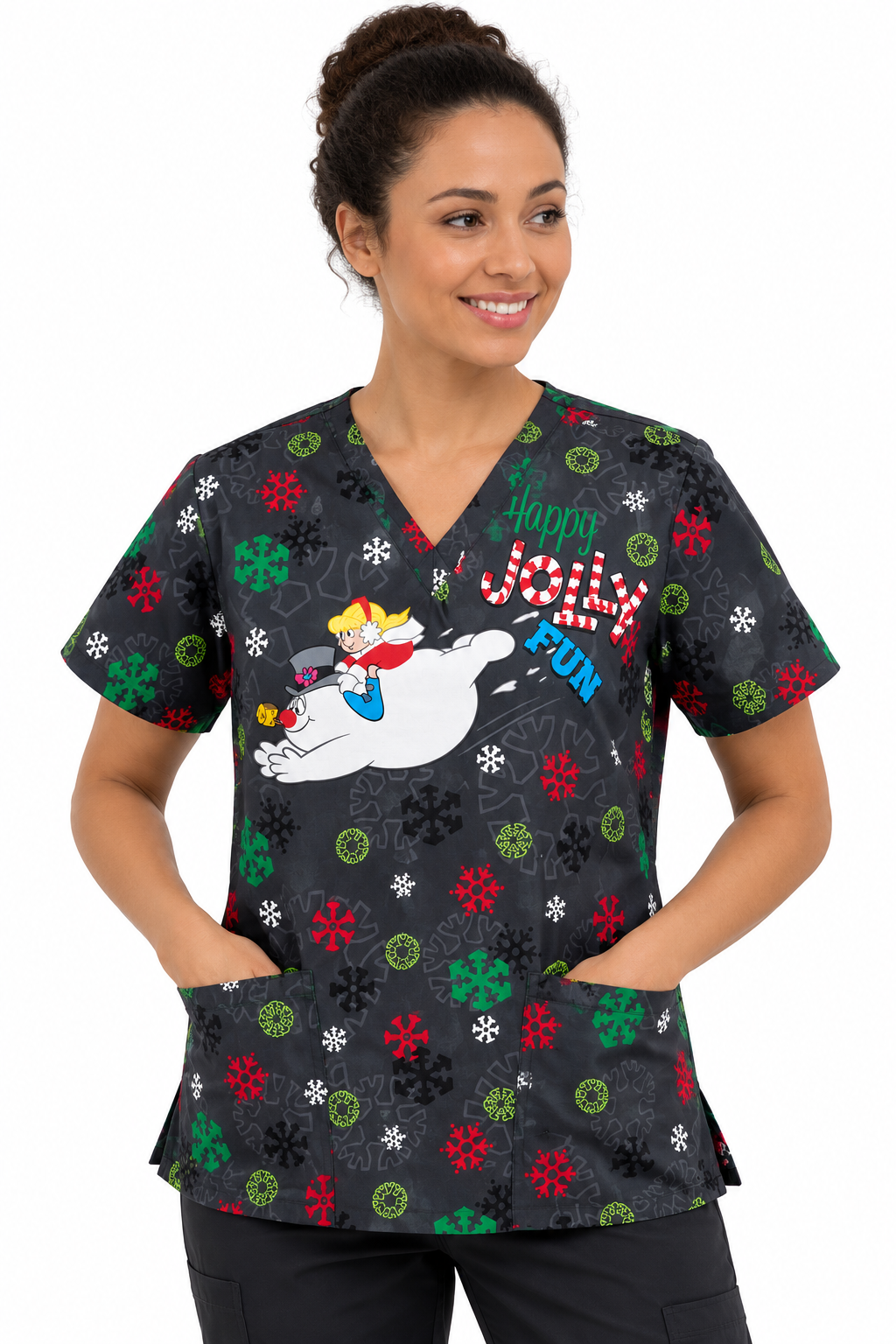 Blouse médicale Jolly – Tunique médicale Noël | Le Monde du Calot