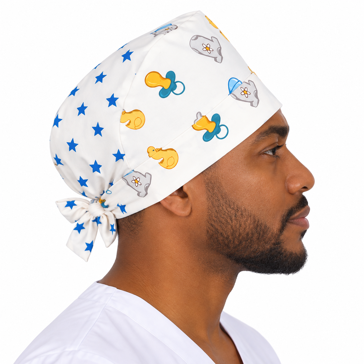 Calot chirurgical en coton – Taille adulte – Design puériculture