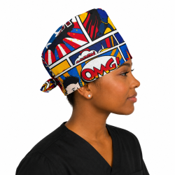 Calot médical chirurgien en coton – Super Héros